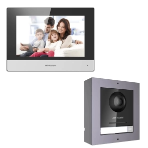 HIKVISION DS-KH6320-WTE1 Video Intercom Indoor Station w/7" Touch Screen