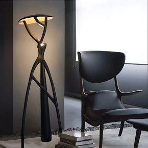 LORA BLACK FLOOR LAMP