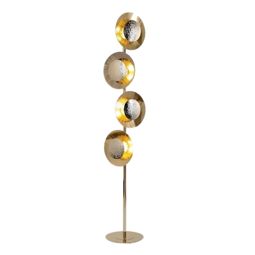 VARDO GOLD METAL FLOOR LAMP