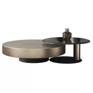 FORLI ROUND COFFEE TABLE 2 PIECE