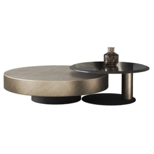 FORLI ROUND COFFEE TABLE 2 PIECE