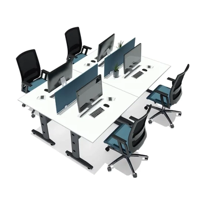 4 person workstation table2