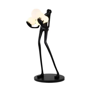 NOLLA BLACK FLOOR LAMP