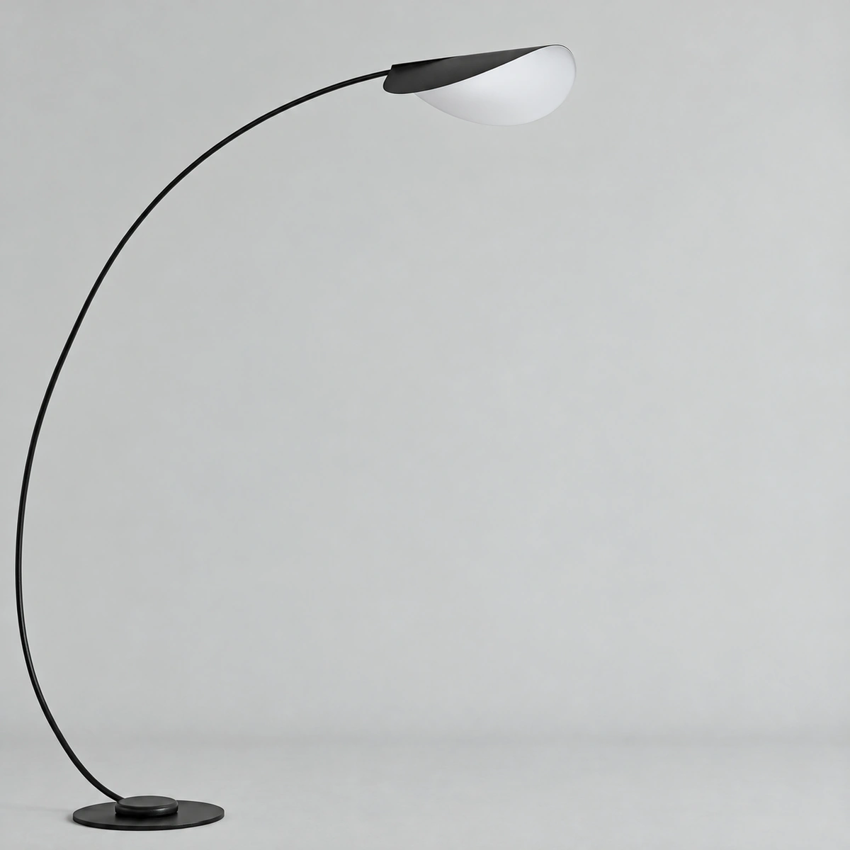 Brass Black Metal Floor Lamp
