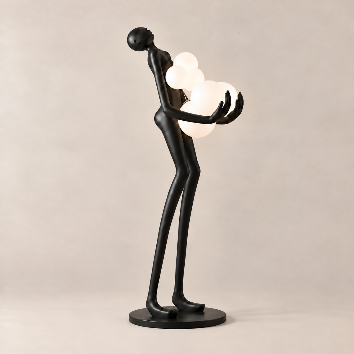 Nolla Black Steel Floor Lamp – Pre-Order 60 Days