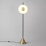 Tall Black Floor Lamp