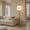 Tall Black Floor Lamp