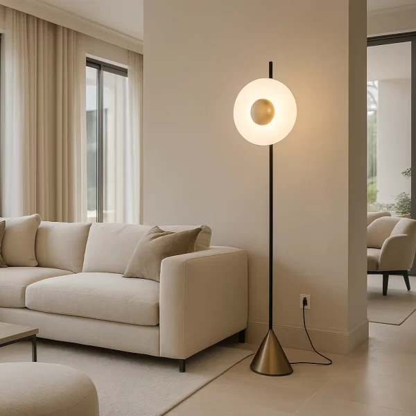 Tall Black Floor Lamp