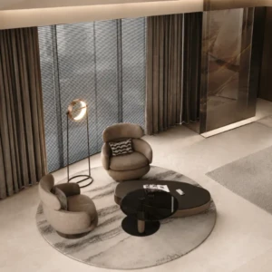 Black Bronze Floor Lamp - Fedelle | Majestic Home UAE
