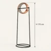 Black Bronze Floor Lamp - Fedelle | Majestic Home UAE