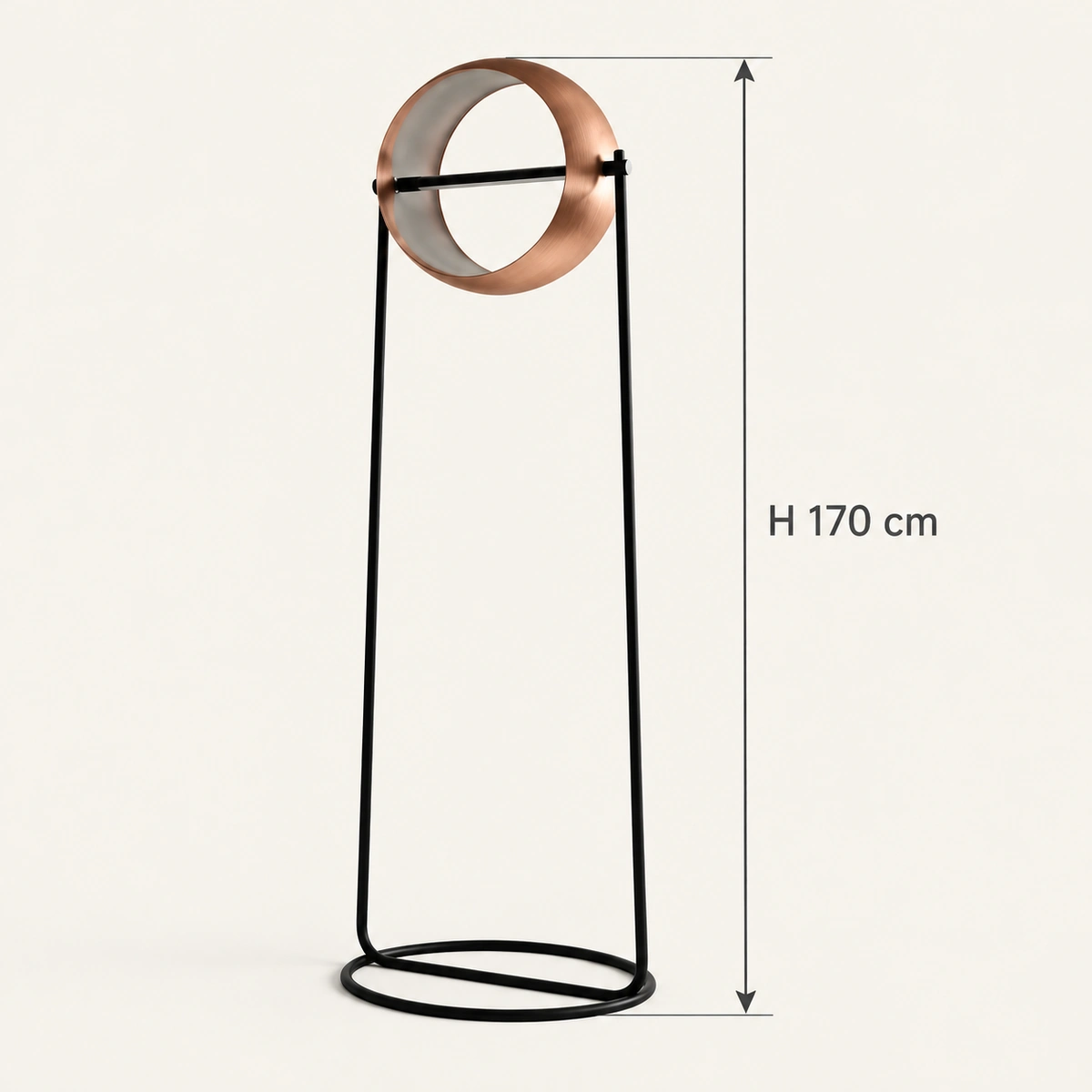 Black Bronze Floor Lamp - Fedelle | Majestic Home UAE