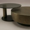 5 Luxury Gold Coffee Table Set Designs for Modern Glam Living Rooms