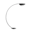 Curved Metal Floor Lamp