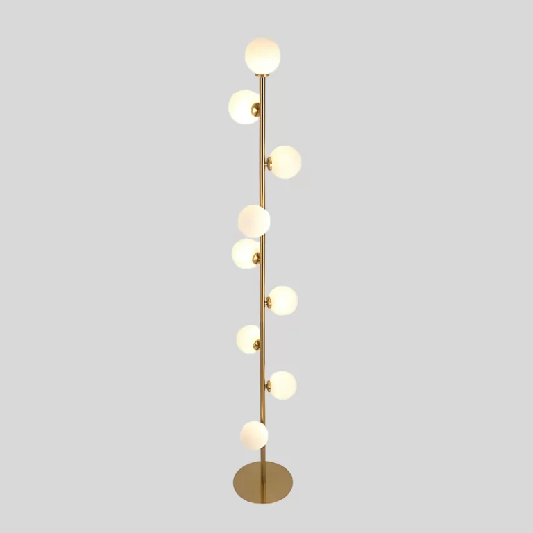 EMPIRE GOLD METAL FLOOR LAMP