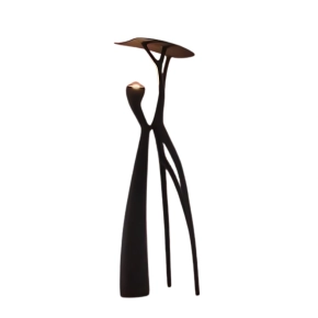 LORA BLACK FLOOR LAMP