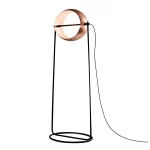 FEDELLE BLACK METAL FLOOR LAMP