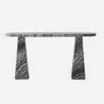 GIA GREY MARBLE CONSOLE TABLE