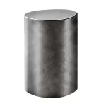 MIRLEY GRAPHITE STAINLESS STEEL SIDE TABLE