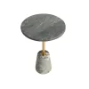 Grey Gold Side Table