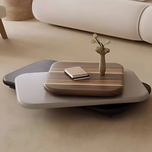 LEONA WOOD COFFEE TABLE