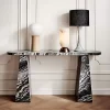 Grey Marble Console Table