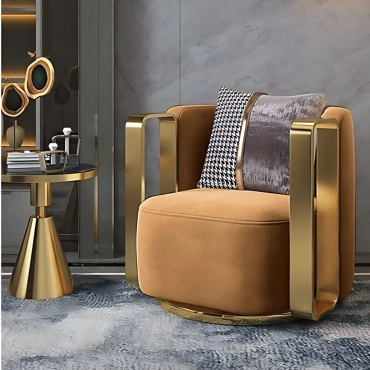 CANI LEISURE SWIVEL ARMCHAIR