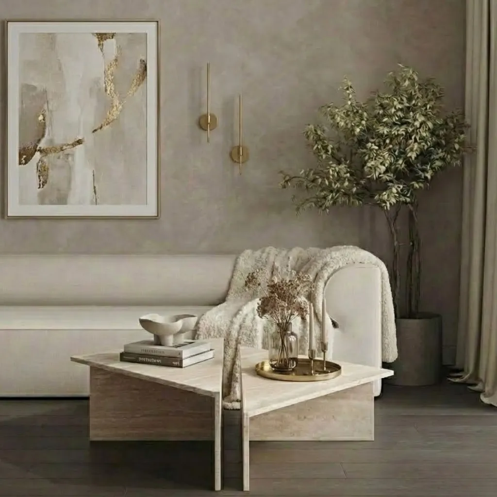 Triangular coffee table