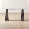 Grey Marble Console Table