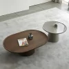 RANOL WOOD COFFEE & SIDE TABLE