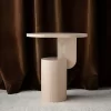 White Rubber Wood Table