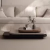 LEONA WOOD COFFEE TABLE