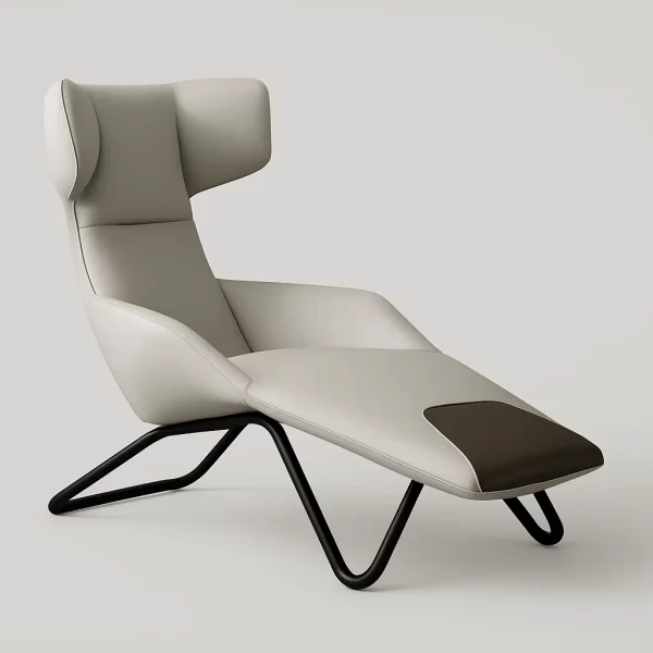 Modern Faux Leather Chair