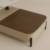 Modern Beige Coffee Table - Beatrix | Wood Finish | Majestic Home