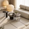 Cambridge MDF & Sintered Stone Coffee Table - luxury furniture Dubai UAE