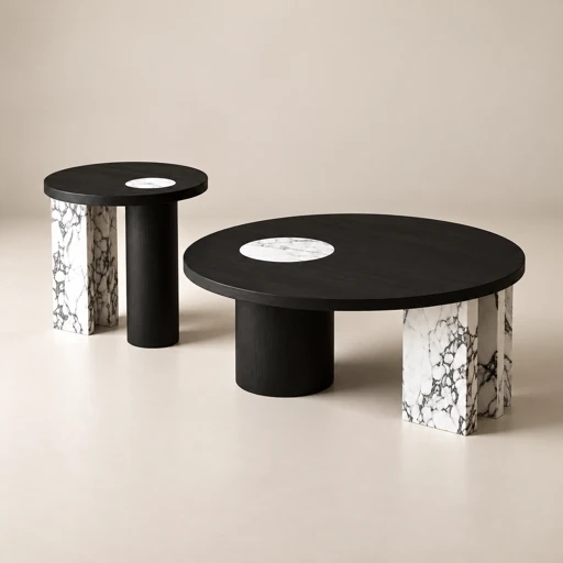 5 Elegant Modern Sintered Coffee Table Designs for Stylish Living Rooms
