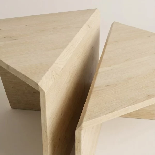 Triangular coffee table