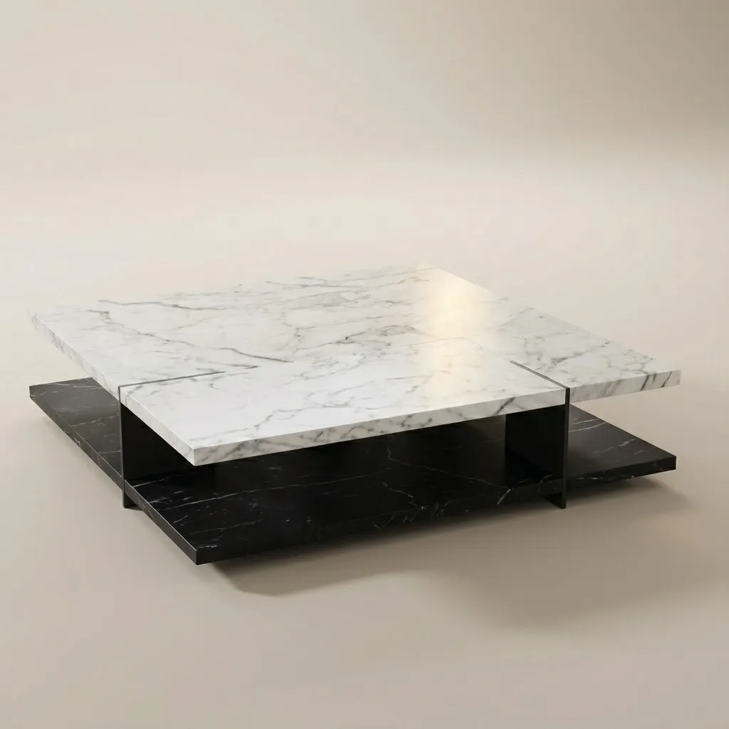 Square Marble Coffee Table
