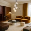 CREMA METAL & MARBLE COFFEE TABLE - luxury furniture Dubai UAE