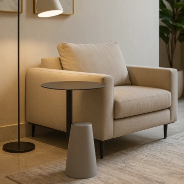 Concrete Side Table