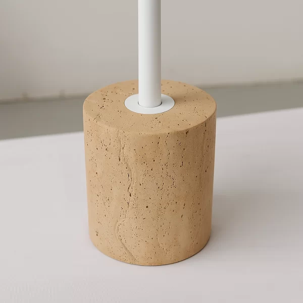 Round White Side Table