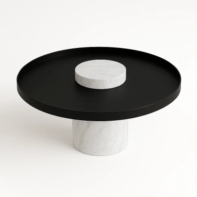 Round Marble Coffee Table