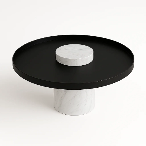 Round Marble Coffee Table
