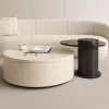 Beige Wood Coffee Table