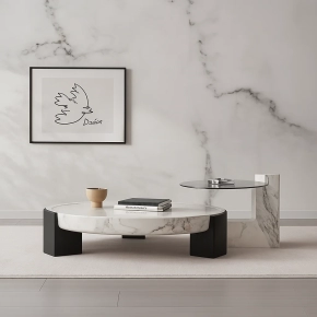 Modern Marble Coffee Table
