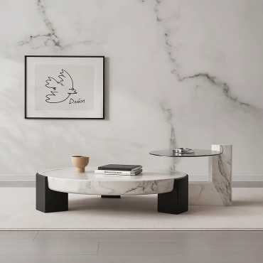 Modern Marble Coffee Table