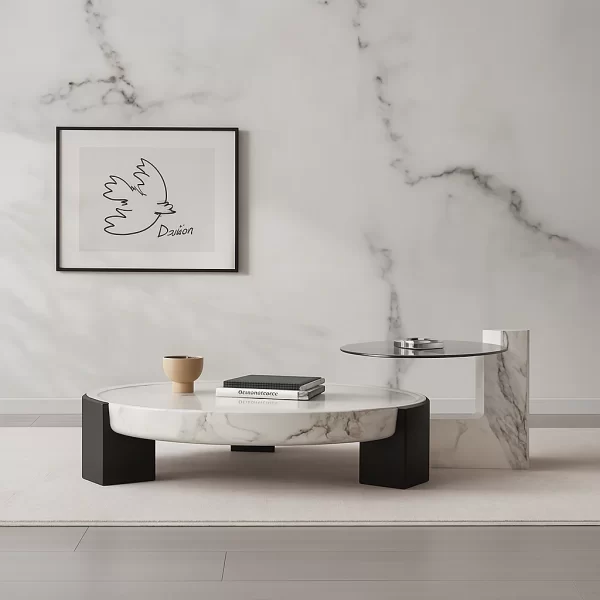 Modern Marble Coffee Table