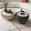 Beige Grey Coffee Table