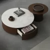 Sintered Stone Glass Coffee Table