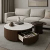 Sintered Stone Glass Coffee Table