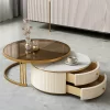 Modern Gold Coffee Table